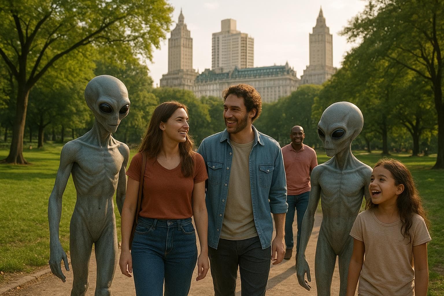 Humans with ALiens
