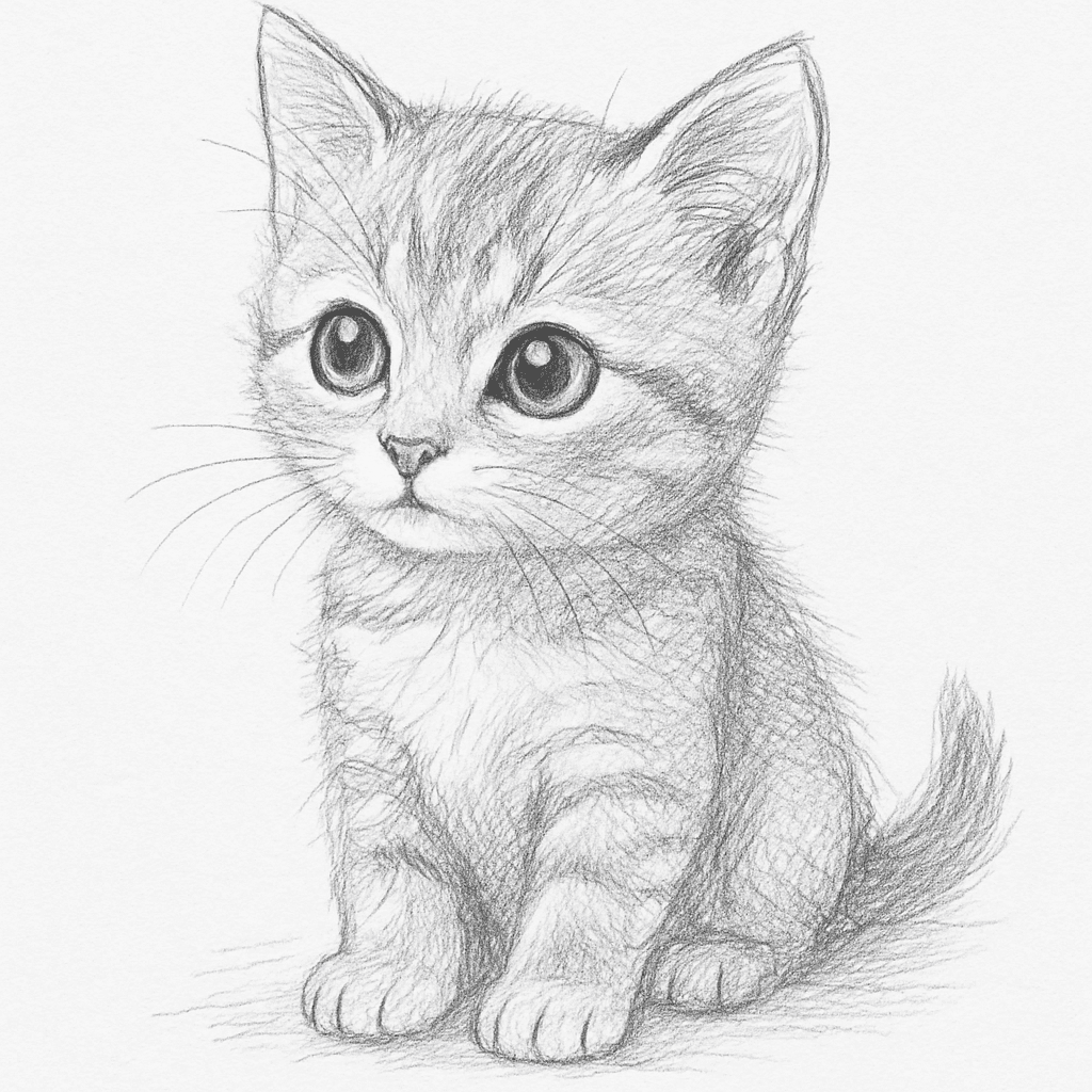 Cat sketch